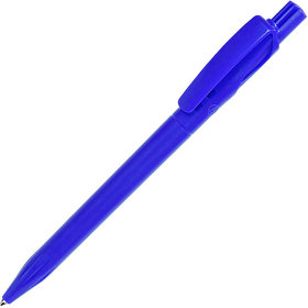 TWIN, ручка шариковая, ярко-синий, пластик