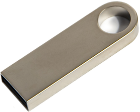 USB flash-карта SMART (8Гб), серебристая, 3,9х1,2х0,4 см, металл (H19333_8Gb/47)