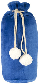Плед GRADIENT в подарочном мешке; синий; 130х150 см; фланель 280 гр/м2 (H20322/24)