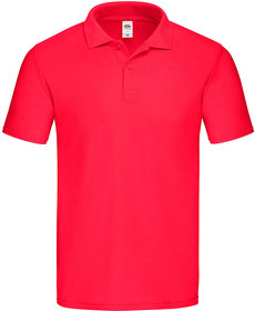 Поло мужское "Original Polo", красный, 100% х/б, 185г/м² (H630500.40)