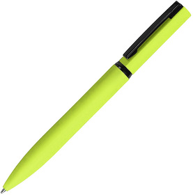 MIRROR BLACK, ручка шариковая, зеленое яблоко, металл, софт- покрытие (H38002/27)
