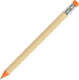 N12, ручка шариковая, оранжевый, картон, пластик, металл