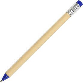 N12, ручка шариковая, синий, картон, пластик, металл
