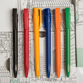 KIKI MT, ручка шариковая, зеленый, пластик