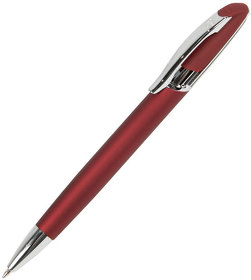 FORCE, ручка шариковая, красный/серебристый, металл