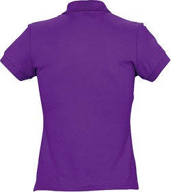 Поло женское PASSION, фиолетовый, 100% хлопок, 170 г/м2