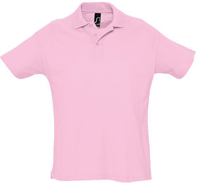 Рубашка поло мужская SUMMER II, розовый, 100% хлопок, 170 г/м2 (H711342.147)