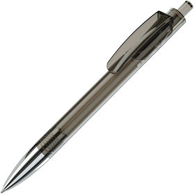 TRIS CHROME LX, ручка шариковая, прозрачный серый/хром, пластик (H206/48/95)