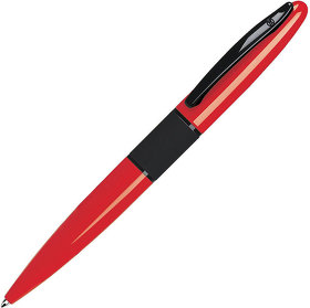 H16410/08 - STREETRACER, ручка шариковая, красный/черный, металл