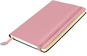 Ежедневник недатированный Boomer, А5,  светло-розовый, кремовый блок, без обреза (H24702/38)