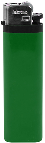 Зажигалка кремниевая ISKRA, зеленая, 8,18х2,53х1,05 см, пластик/тампопечать