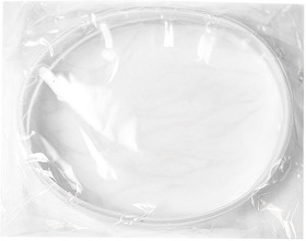 Браслет силиконовый FEST; 20 x 1,2 x 0,2 см; белый; силикон; гравировка