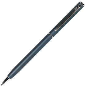 SLIM, ручка шариковая, сизый/хром, металл (H1100/24)