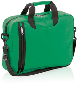 Конференц-сумка AMAZON, 100% полиэстер 600D, зеленый