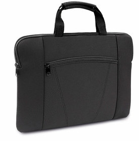 H344371/35 - Конференц-сумка XENAC, черный, 38 х 27 см, 100% полиэстер