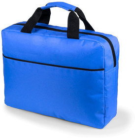 Конференц-сумка HIRKOP, синий, 38 х 29,5 x 9 см, 100% полиэстер 600D