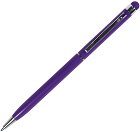 TOUCHWRITER, ручка шариковая со стилусом для сенсорных экранов, фиолетовый/хром, металл (H1102/11)
