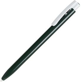 ELLE, ручка шариковая, темно-зеленый/белый, пластик (H182/17/01)