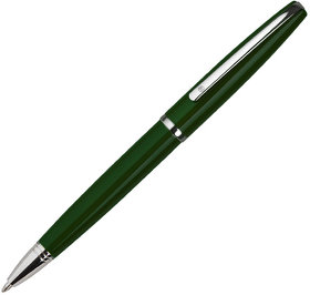 DELICATE, ручка шариковая, темно-зеленый/хром, металл