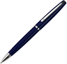 DELICATE, ручка шариковая, темно-синий/хром, металл (H26906/26)