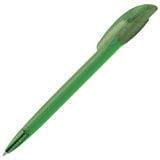 H411/94 - Ручка шариковая GOLF LX, прозрачный зеленый, пластик