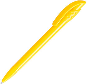Ручка шариковая GOLF SOLID, желтый, пластик (H414/120)