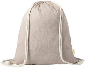Рюкзак KONIM, бежевый, 42x38 см, 100% переработанный хлопок, 120 г/м2
