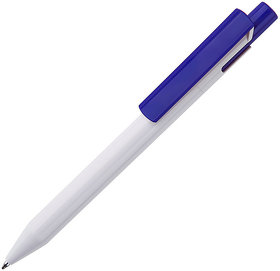 Ручка шариковая Zen, белый/синий, пластик