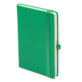 Ежедневник недатированный HAMILTON, A5, ярко-зеленый, кремовый блок (H24614/18)