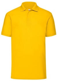 Рубашка поло мужская "65/35 Polo", солнечно-желтый, 65% п/э, 35% х/б, 180 г/м2 (H634020.34)