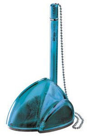 STILL, ручка шариковая с держателем, прозрачный голубой, пластик (HB015/65)