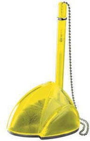 STILL, ручка шариковая с держателем, прозрачный желтый, пластик (HB015/70)