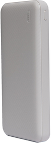 Универсальный аккумулятор OMG Rib 10 (10000 мАч), белый, 13,5х6.8х1,5 см