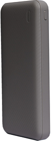 H37170/29 - Универсальный аккумулятор OMG Rib 10 (10000 мАч), серый, 13,5х6.8х1,5 см