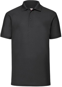 Рубашка поло мужская "65/35 Polo", черный, 65% п/э, 35% х/б, 180 г/м2 (H634020.36)