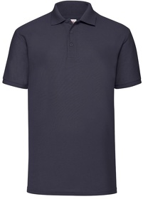 Рубашка поло мужская"65/35 Polo", глубокий темно-синий, 65% п/э, 35% х/б, 180 г/м2 (H634020.AZ)