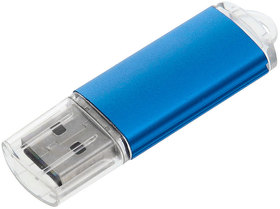 USB flash-карта "Assorti" (8Гб), синяя,  5,8х1,7х0,8 см, металл (H19301_8Gb/24)