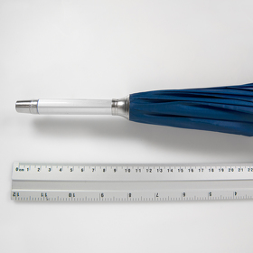 Зонт-трость с пластиковой ручкой 