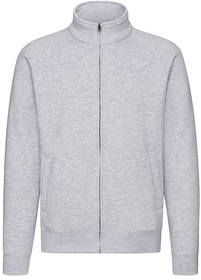 Толстовка "Sweat Jacket", серо-лиловый, 70% х/б, 30% п/э, 280 г/м2 (H622280.94)