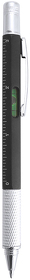 Ручка с мультиинструментом SAURIS, черный, пластик, металл (H344402/35)