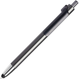 PIANO TOUCH, ручка шариковая со стилусом для сенсорных экранов, графит/черный, металл/пластик (H609/30/95)