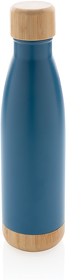 XP436.795 - Вакуумная бутылка из нержавеющей стали и бамбука, 520 мл
