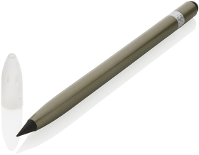 XP611.127 - Алюминиевый вечный карандаш с ластиком и стилусом