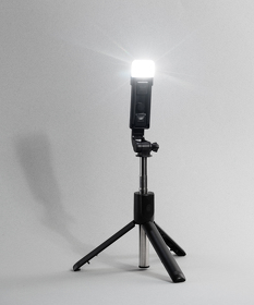 Селфи-палка-штатив "Periscope" с лампой и пультом дистанционного управления (E5424-3)