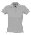 P1895.11 - Рубашка поло женская People 210, серый меланж
