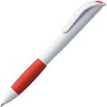 P3321.65 - Ручка шариковая Grip, белая с красным