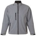 P4367.11 - Куртка мужская на молнии Relax 340, серый меланж