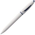 P4699.64 - Ручка шариковая S! (Си), белая с темно-синим