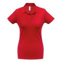 PPWI11004 - Рубашка поло женская ID.001 красная