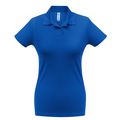 PPWI11450 - Рубашка поло женская ID.001 ярко-синяя